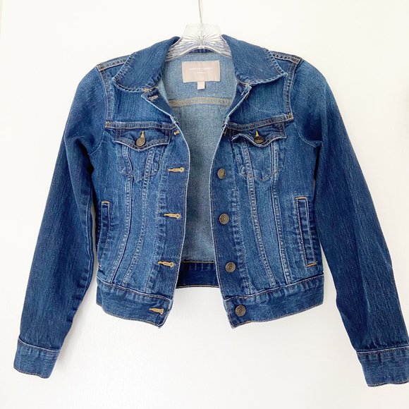 Banana Republic Jackets & Blazers - Banana Republic Factory Dark Denim Jean Jacket